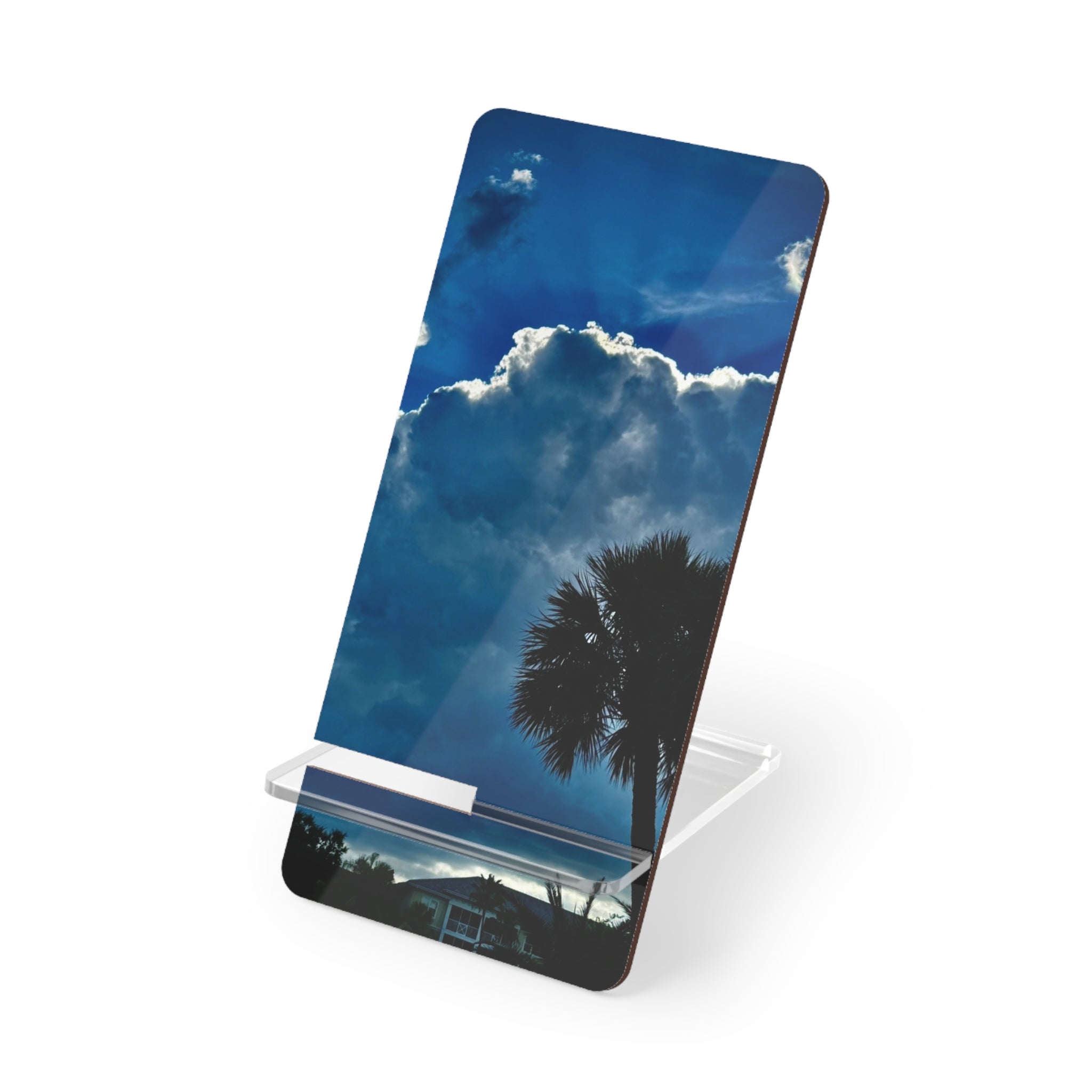 "Sun Blocker" Phone Stand