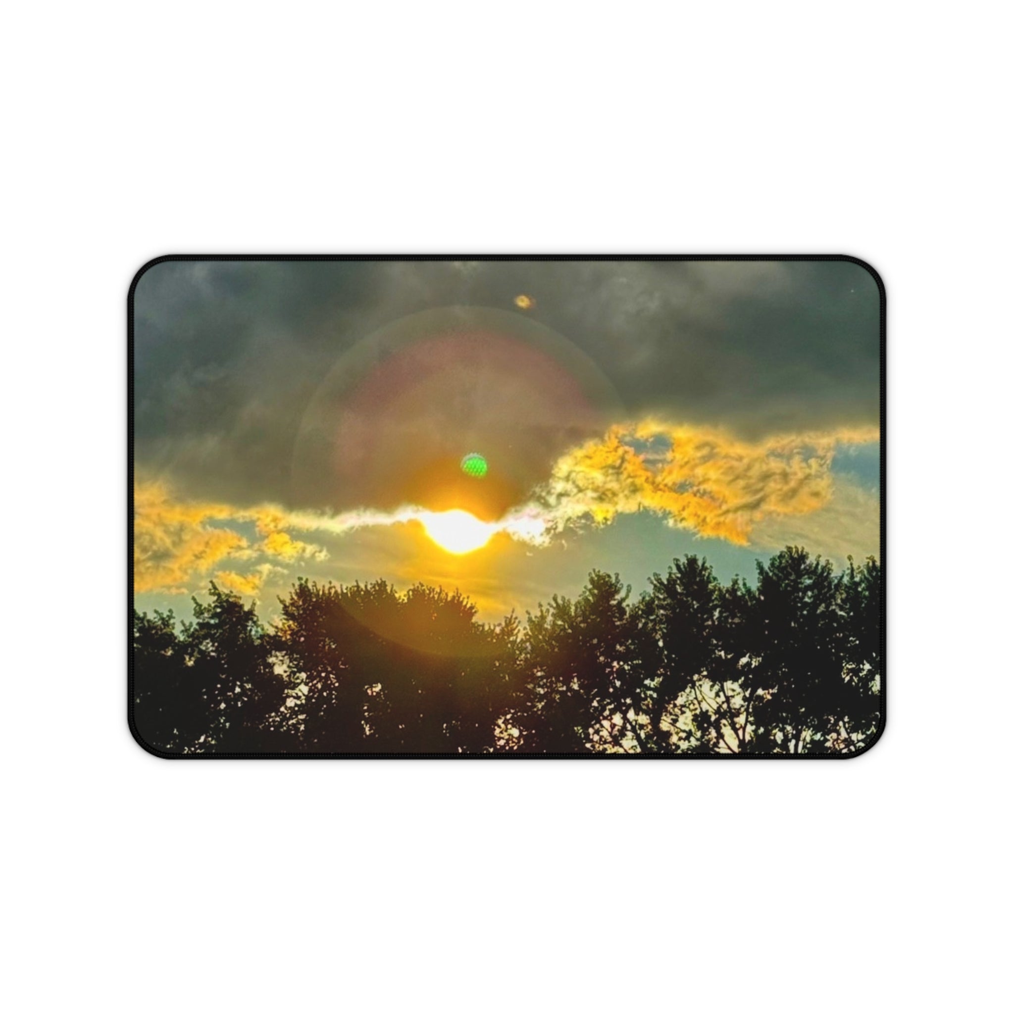 "Golden Haze" Desk Mat