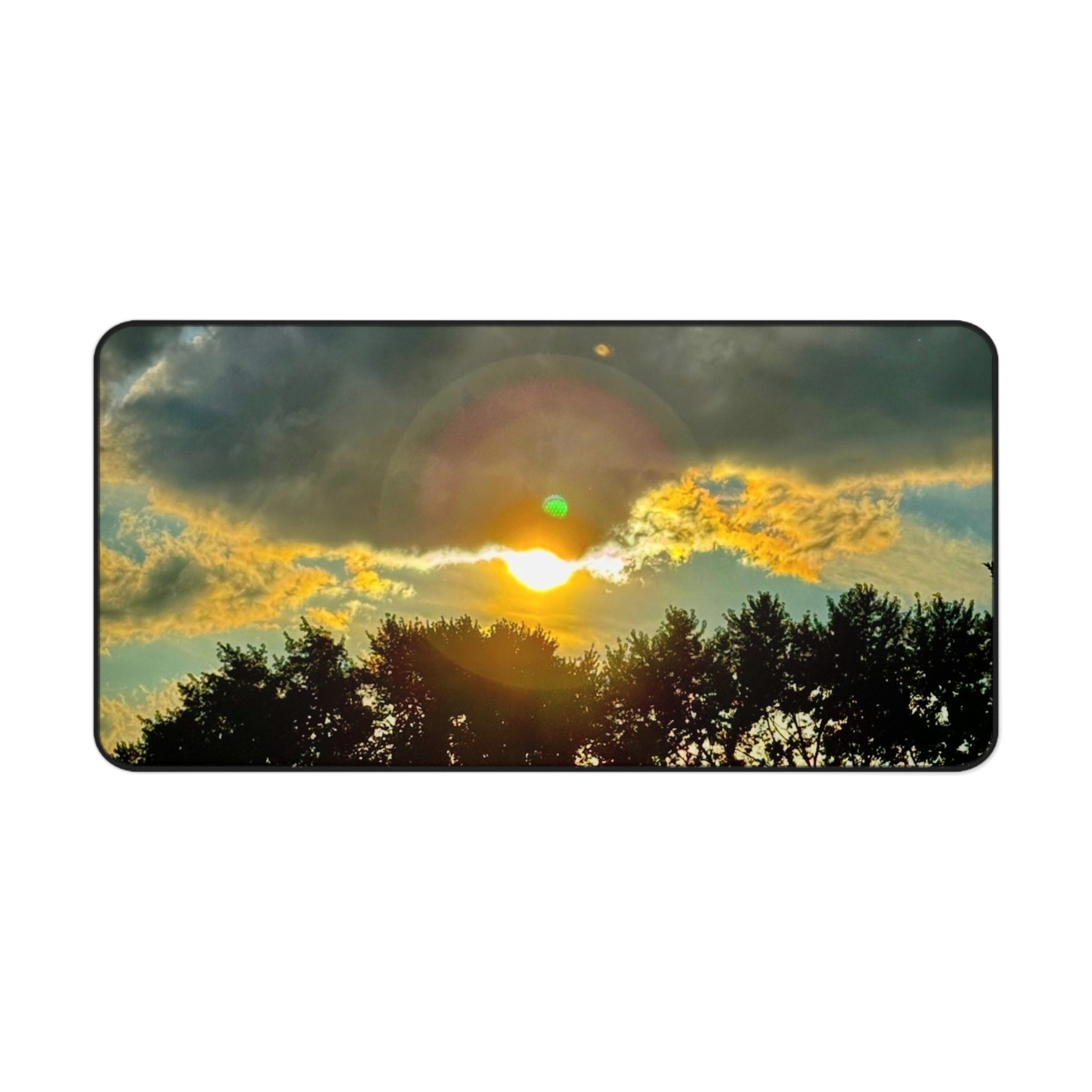 "Golden Haze" Desk Mat