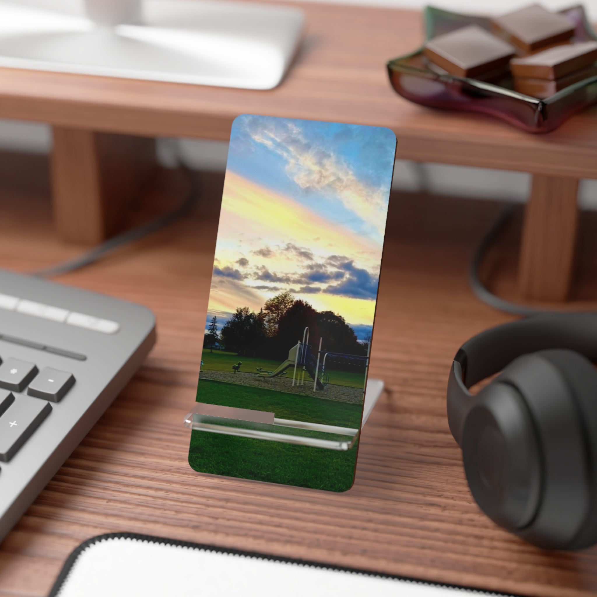 "Two Toned Sunset" Phone Stand