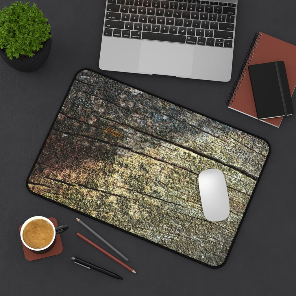 "Weathered Wood" Desk Mat