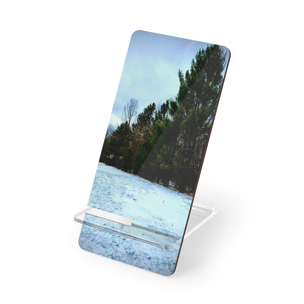 "Winter Pine" Phone Stand