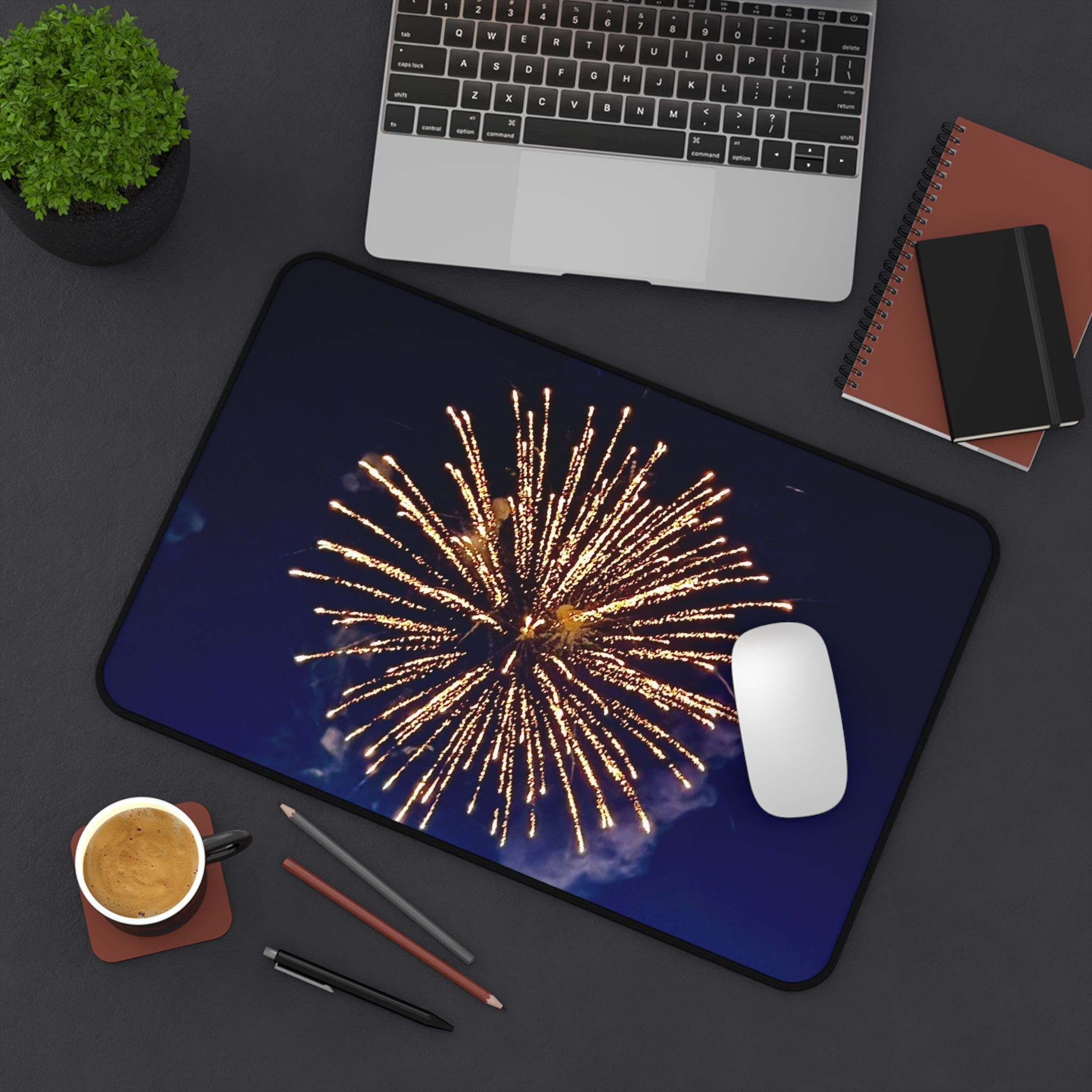 "Evening Burst" Desk Mat