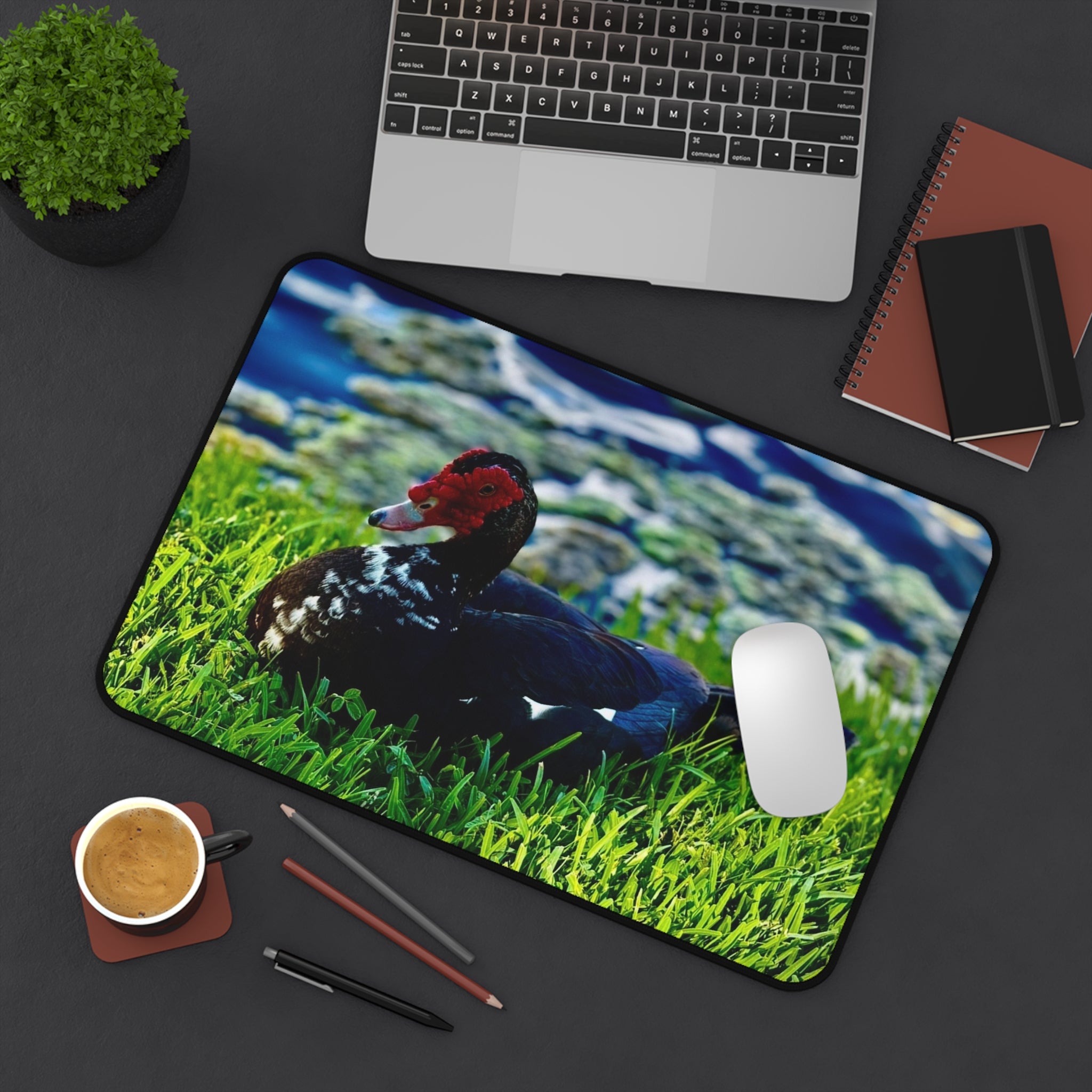 "Morning By The Shore" Desk Mat