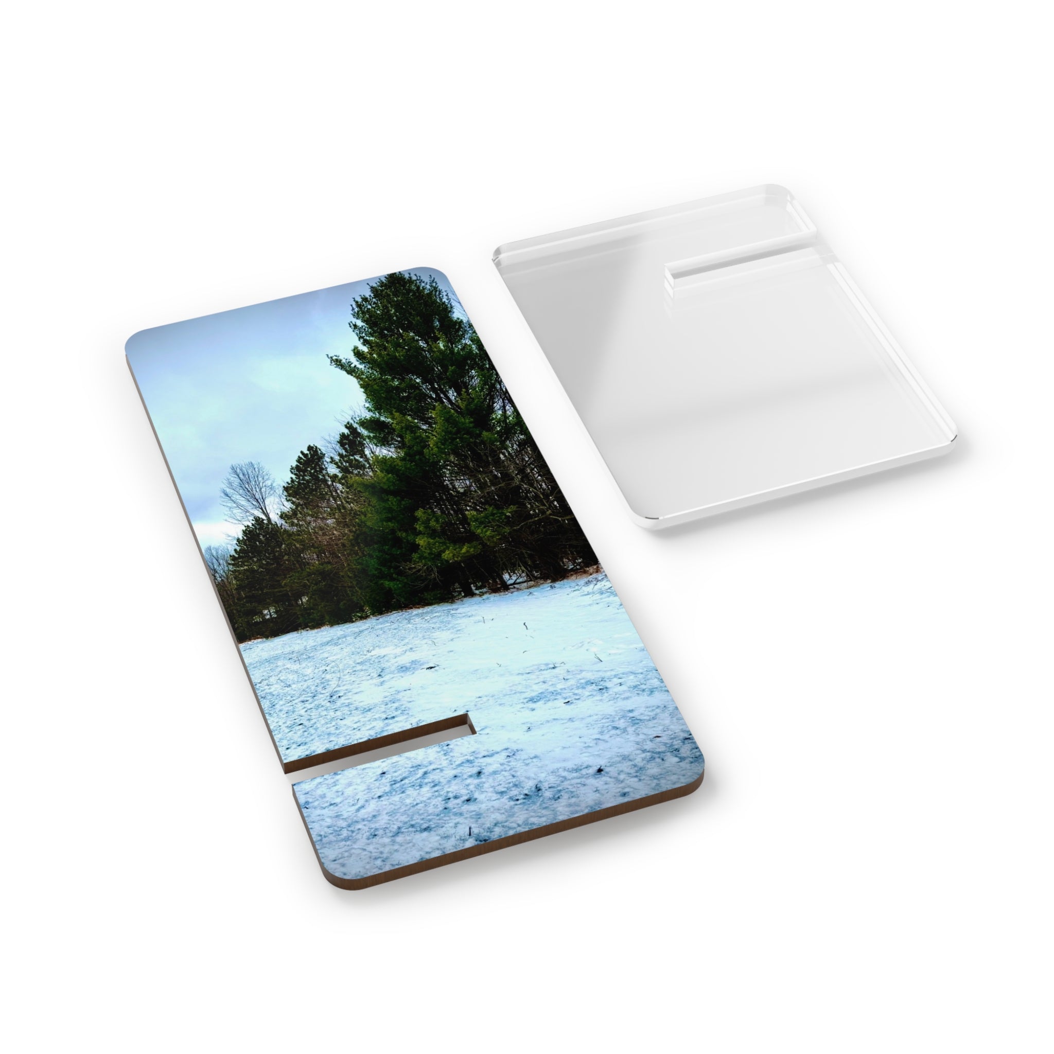 "Winter Pine" Phone Stand
