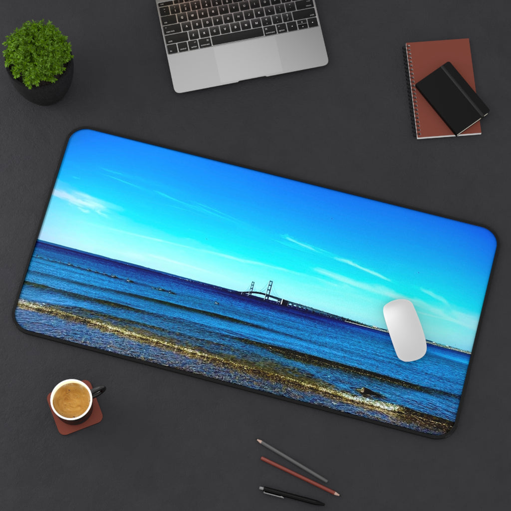 "Bridged Horizon" Desk Mat