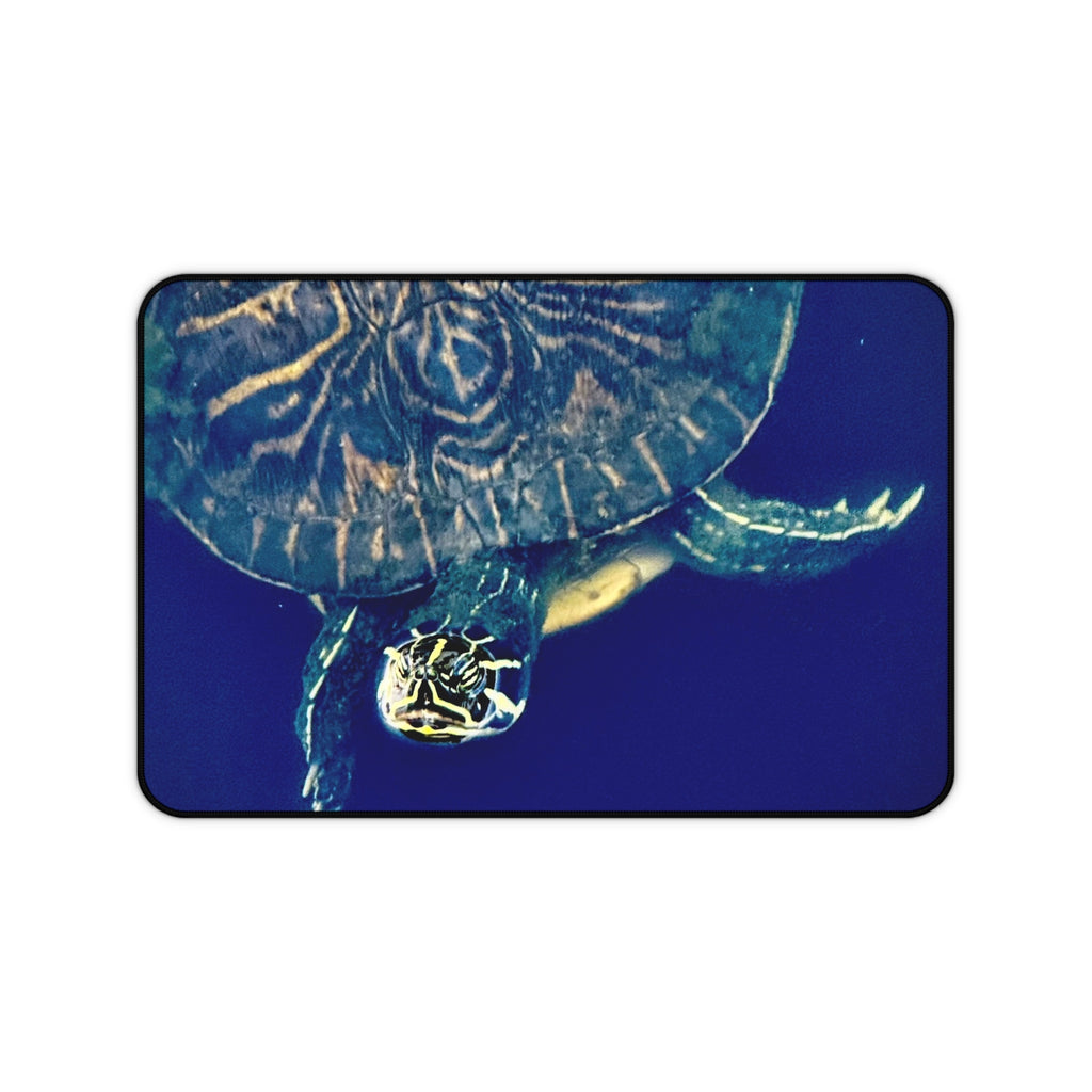 "Curious Turtle" Desk Mat