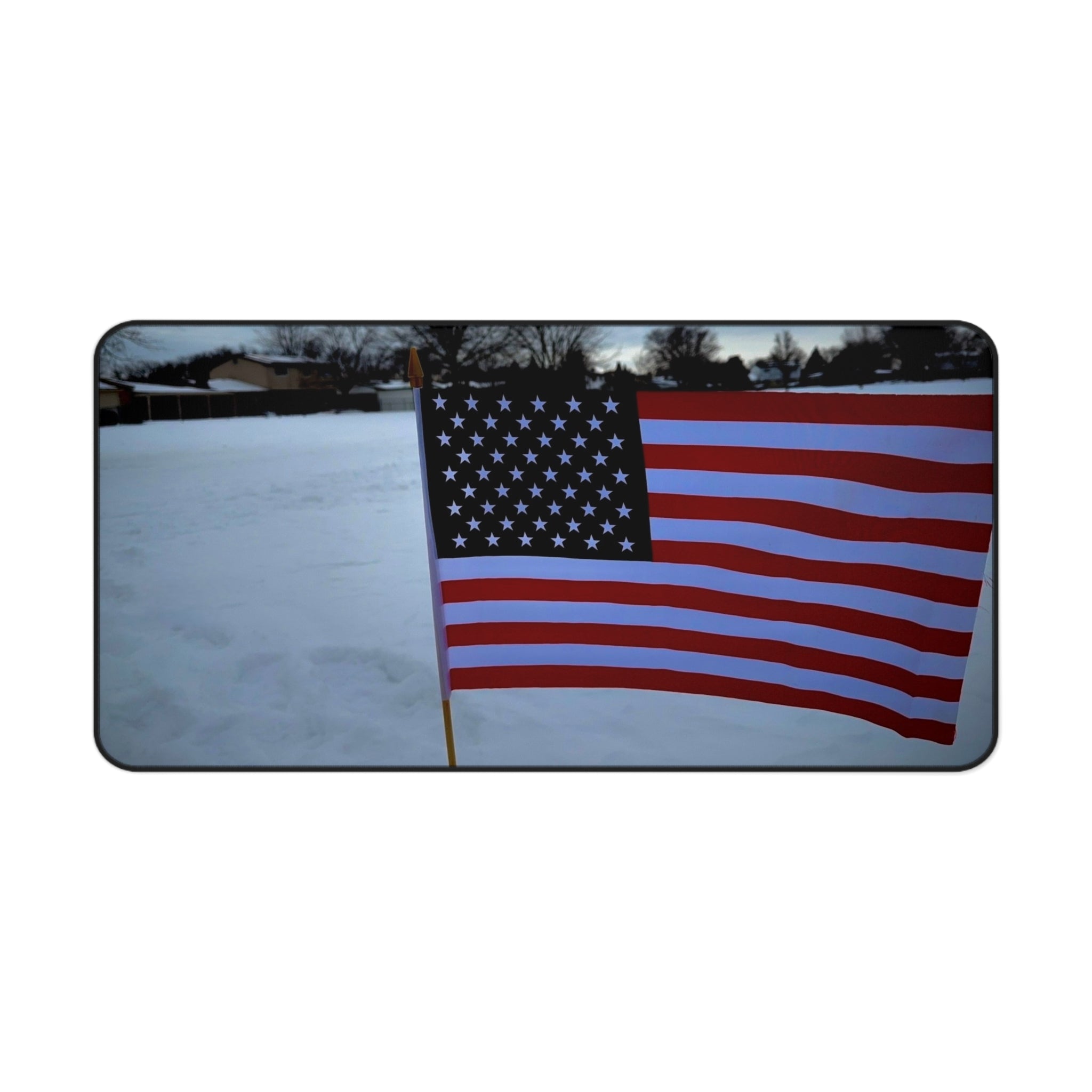 "Frosted Union" Desk Mat