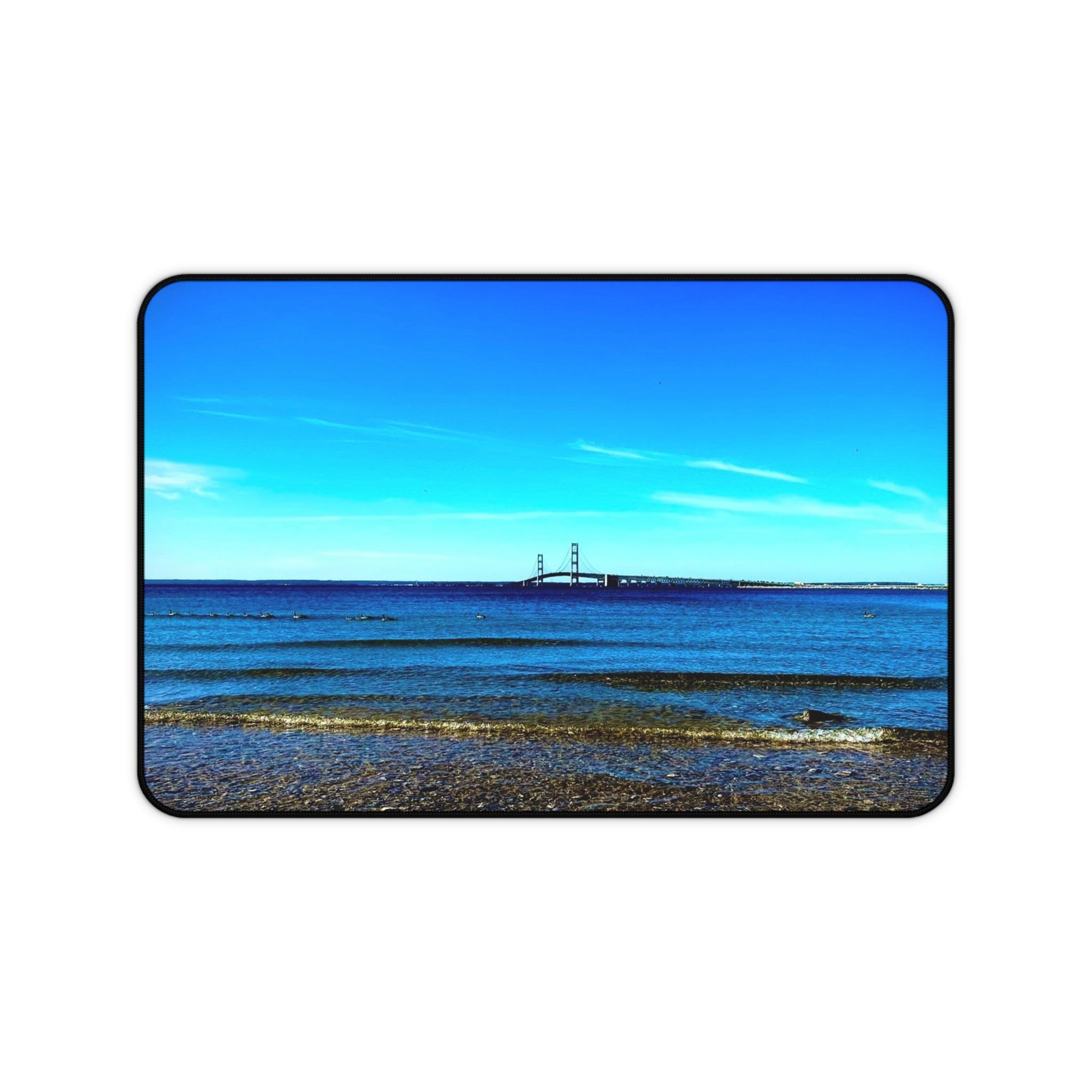 "Bridged Horizon" Desk Mat