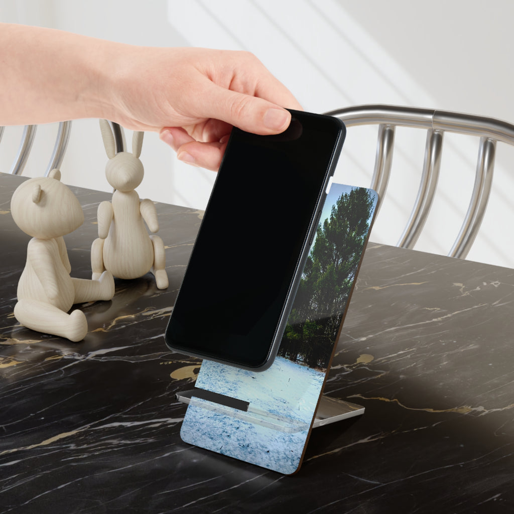 "Winter Pine" Phone Stand