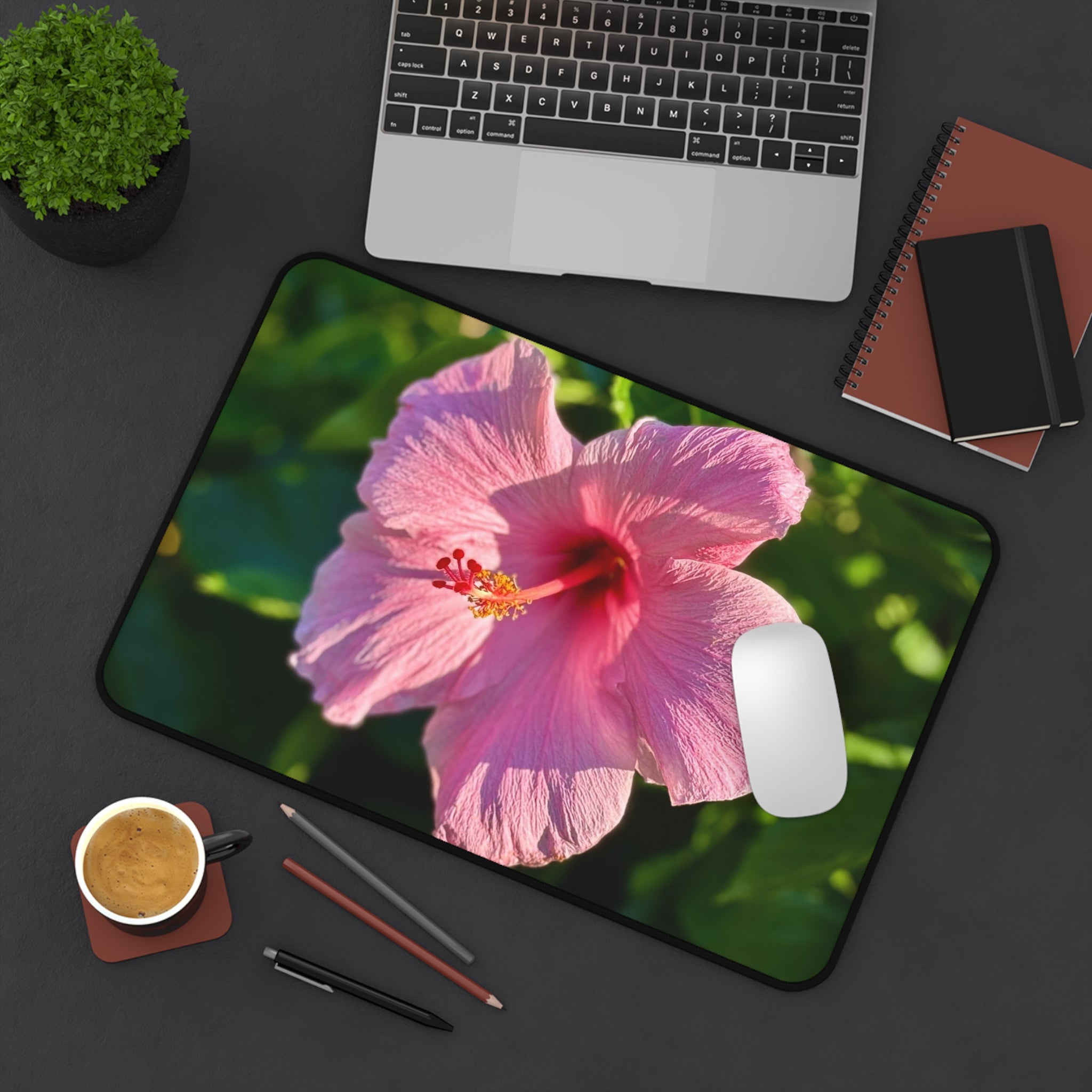 "Morning Bloom" Desk Mat