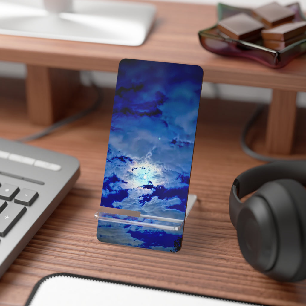 "Blue Moon" Phone Stand