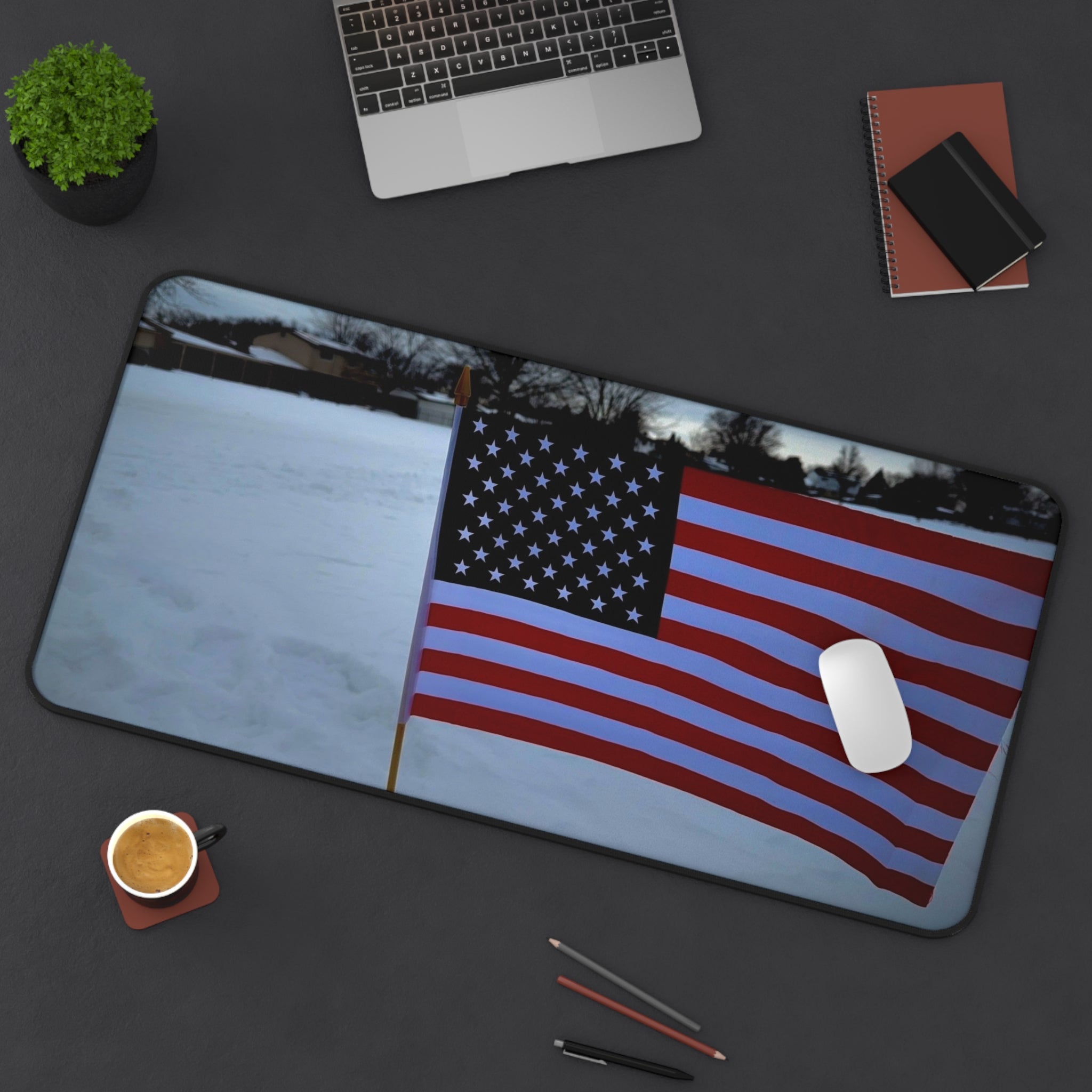 "Frosted Union" Desk Mat