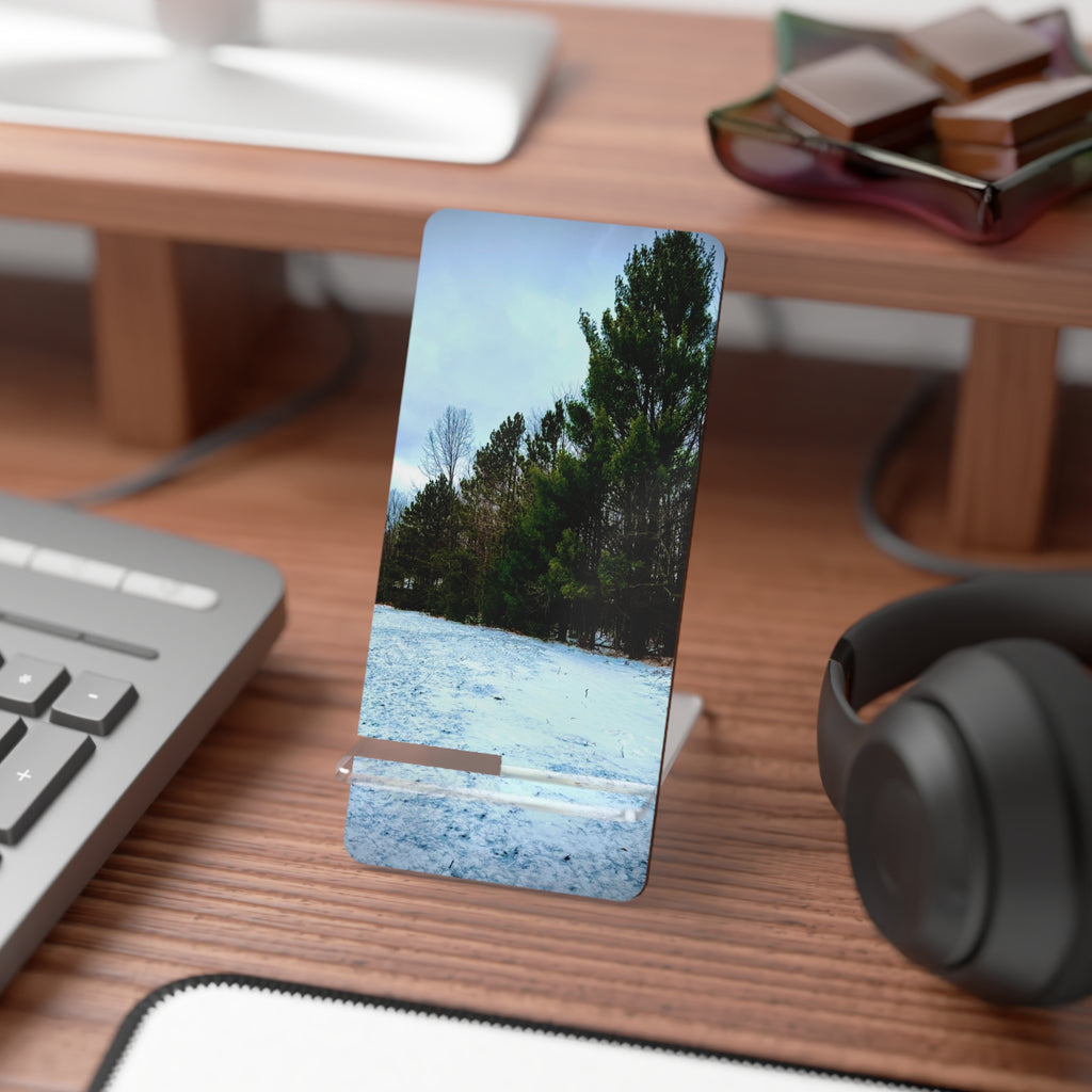 "Winter Pine" Phone Stand