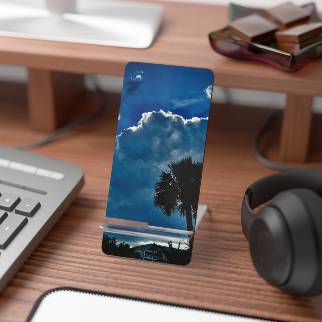 "Sun Blocker" Phone Stand