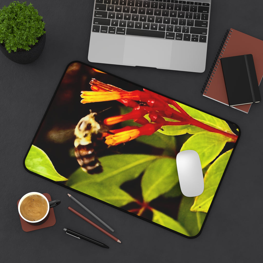 "Blossom Bee" Desk Mat