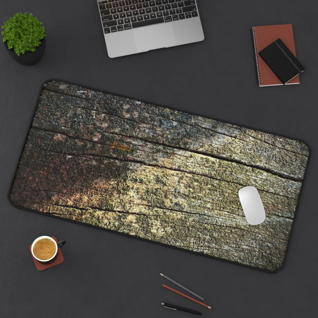 "Weathered Wood" Desk Mat