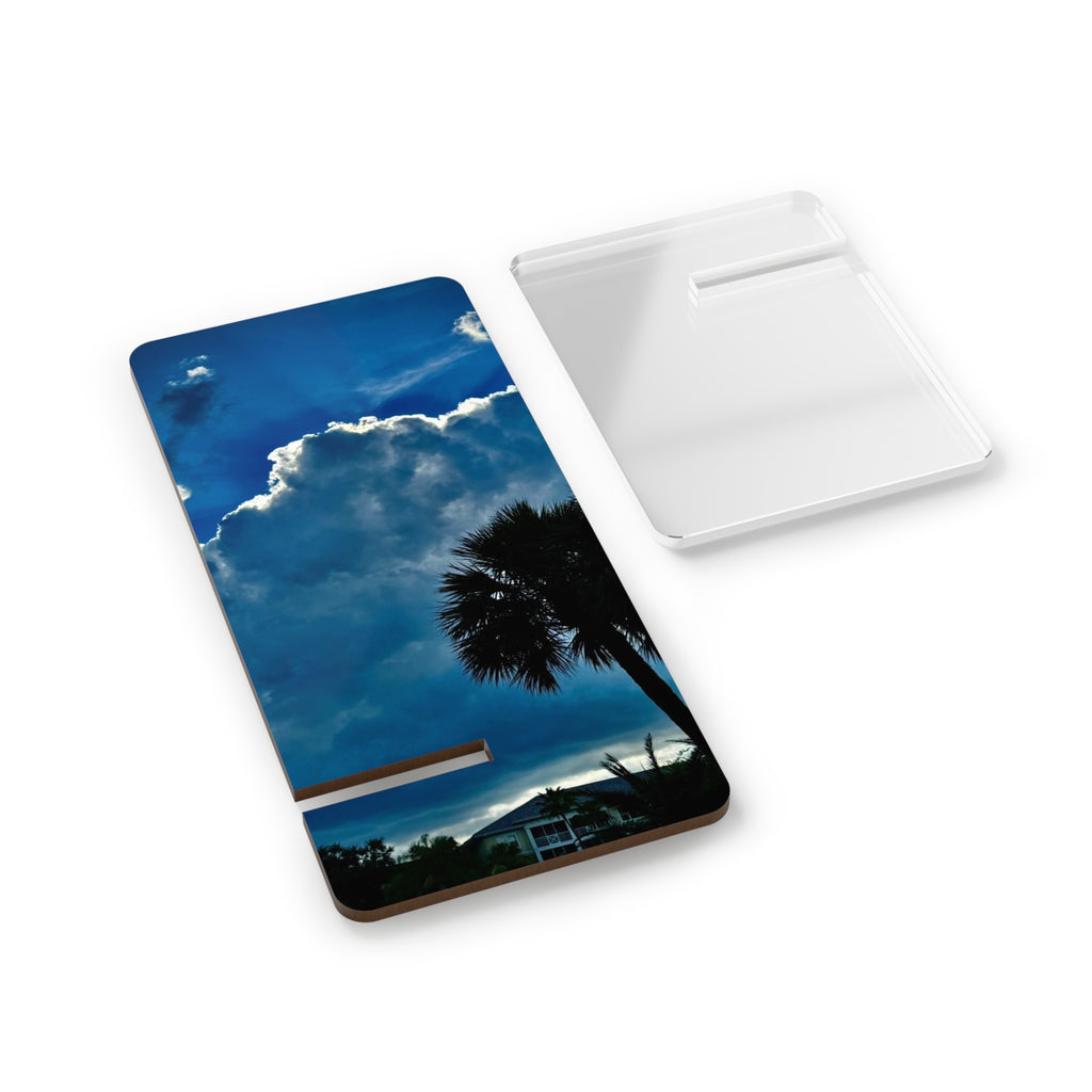 "Sun Blocker" Phone Stand