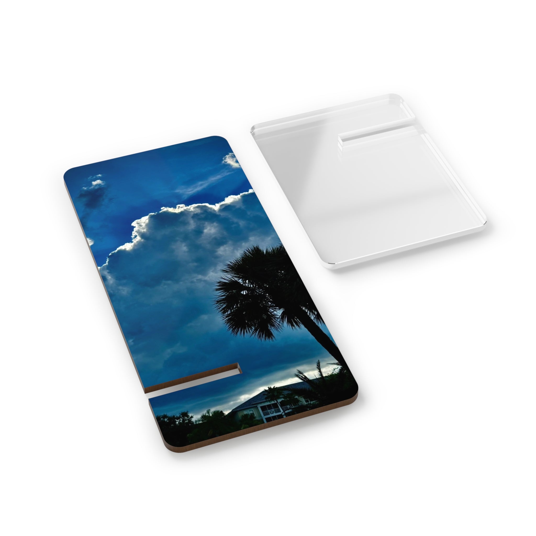 "Sun Blocker" Phone Stand