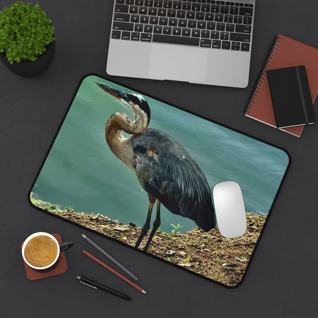 "Shoreline Elegance" Desk Mat