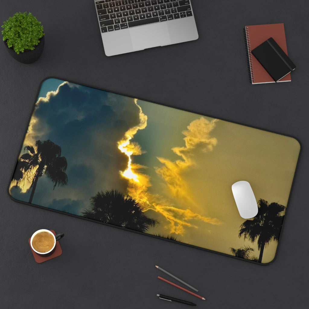 "Tropical Ember" Desk Mat