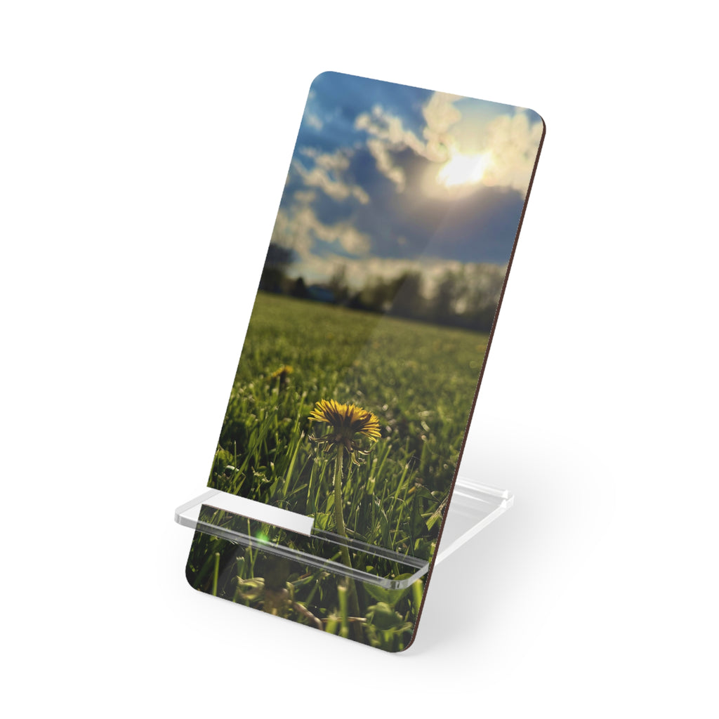 "Golden Bloom" Phone Stand