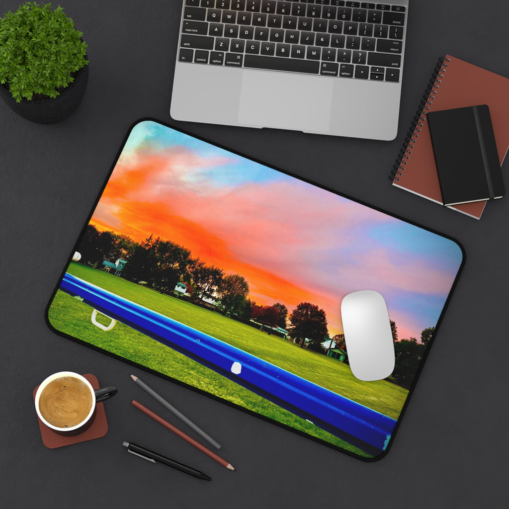 "The Orange Sunset" Desk Mat