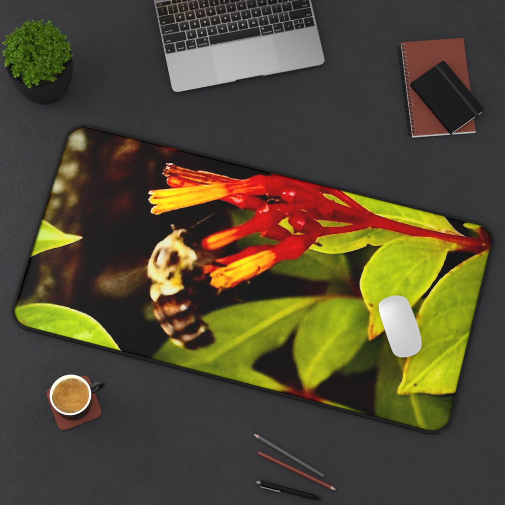 "Blossom Bee" Desk Mat