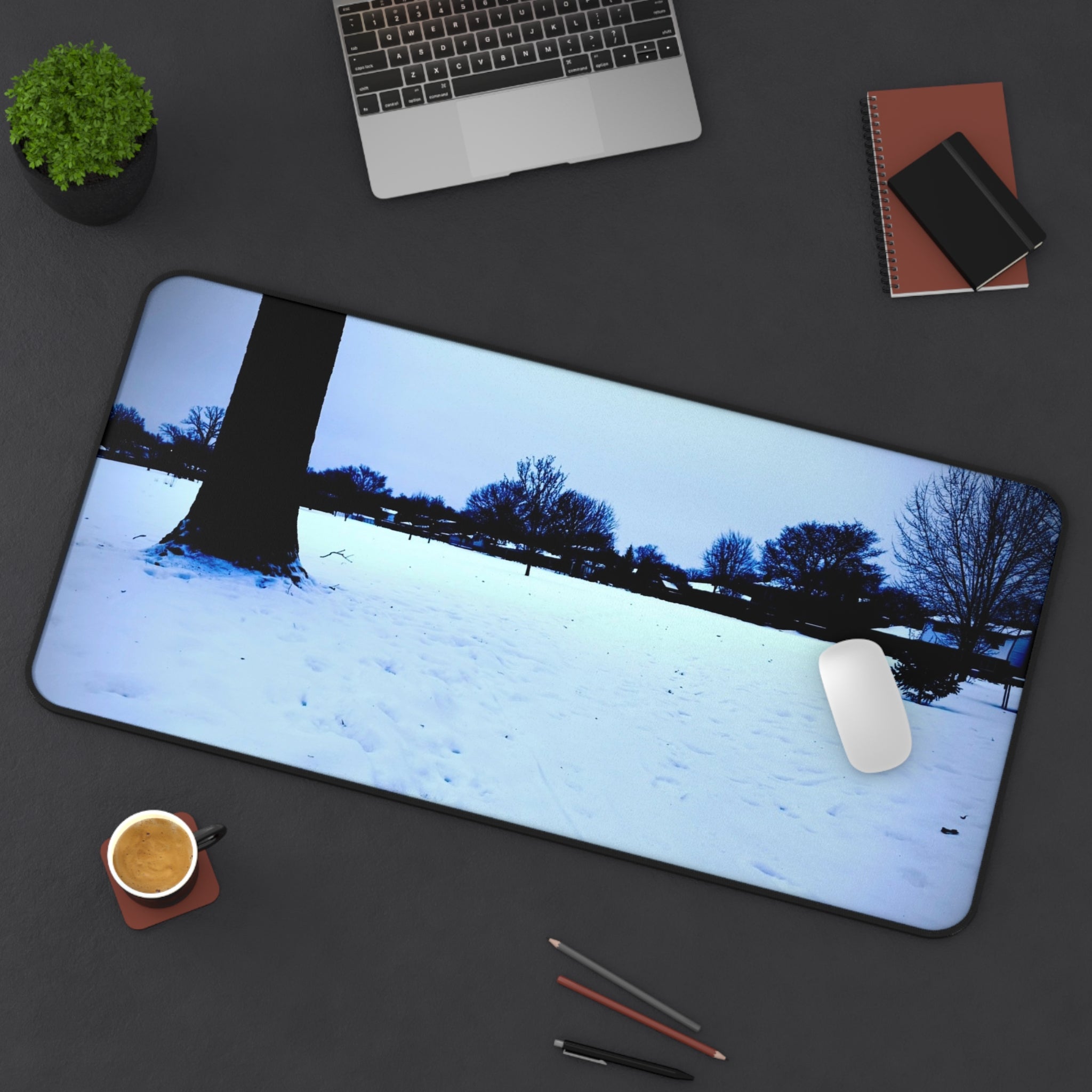 "Snowstead" Desk Mat