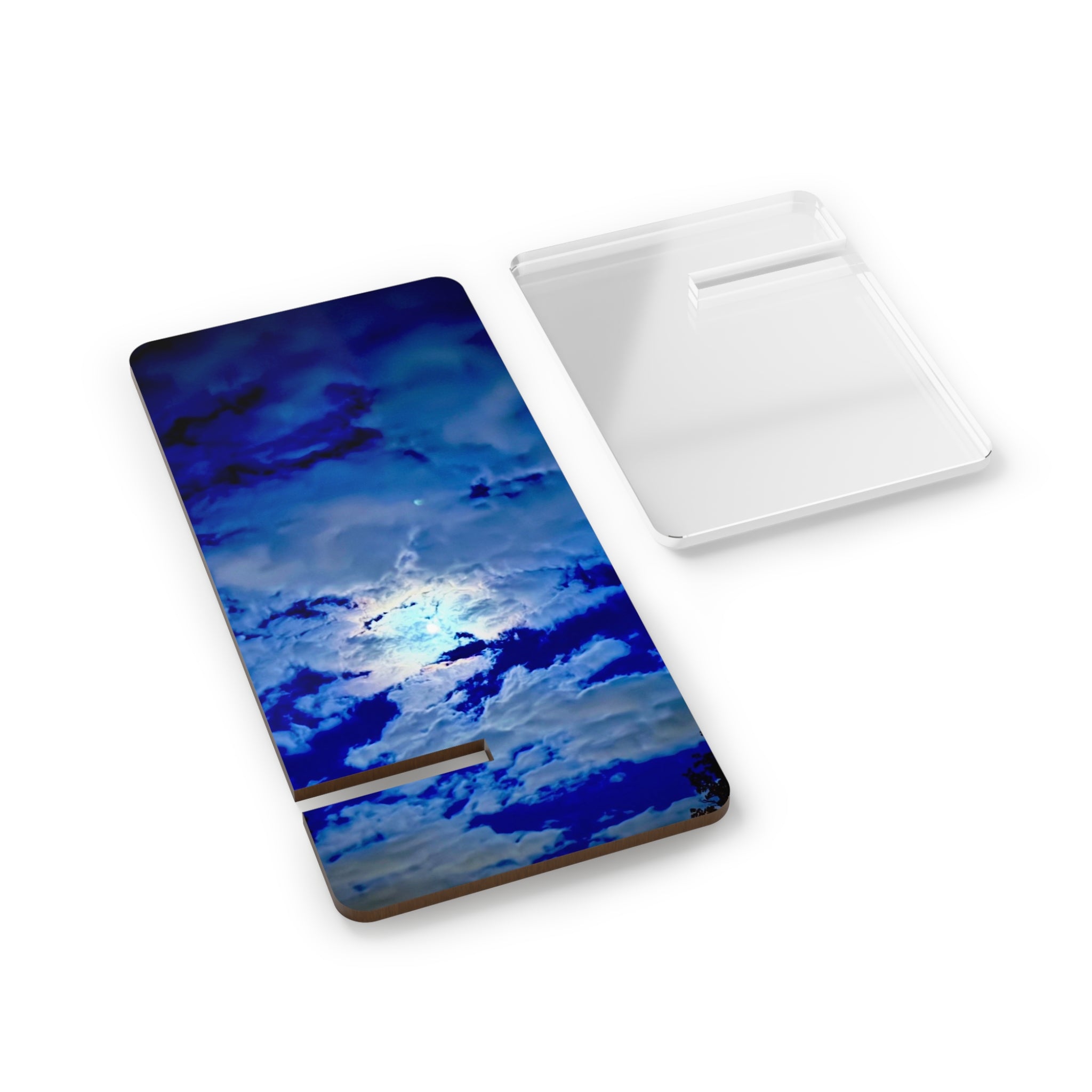 "Blue Moon" Phone Stand