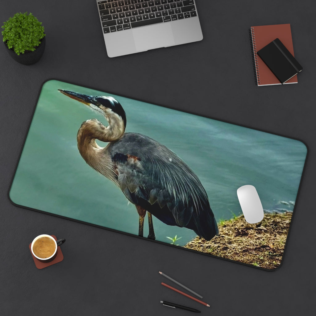 "Shoreline Elegance" Desk Mat