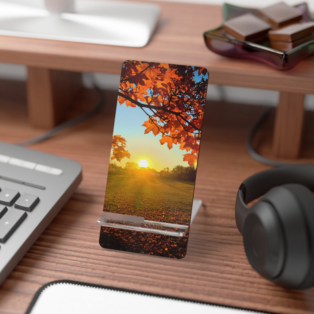 "October Glow" Phone Stand